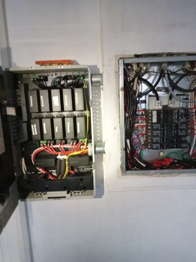 Electrical panel upgrade completed for Ring Doorbell Installation in Robertsdale